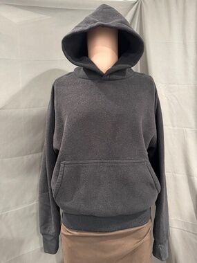 Yeezy Gap LA H09 Polar Fleece Black Hoodie Size Small